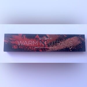 Sigma Warm Neutrals Mini Eyeshadow Palette